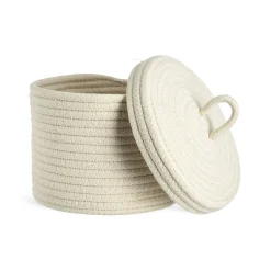 Cheap Depot Aufbewahrungskorb Rope Mit Deckel