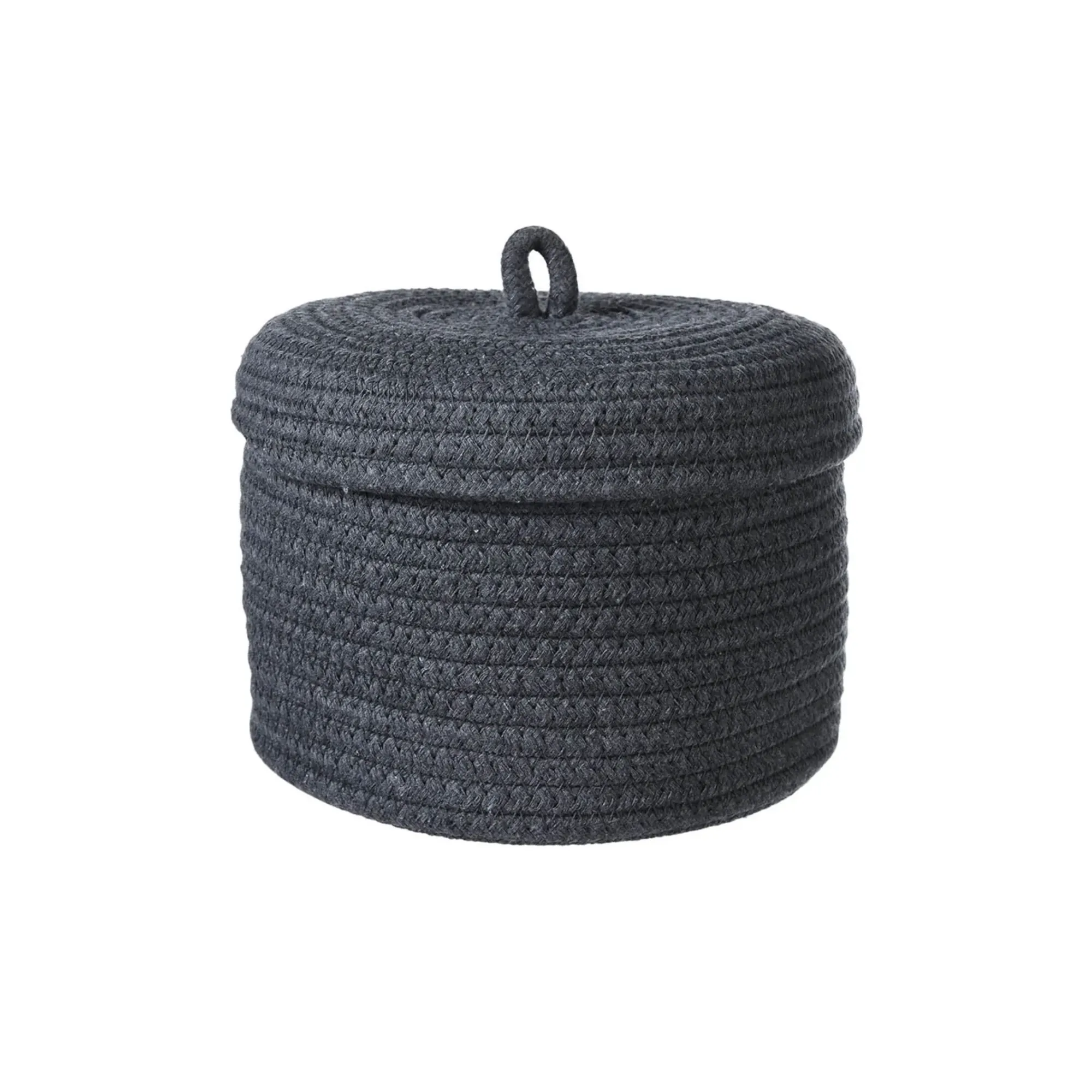 New Depot Aufbewahrungskorb Rope Mit Deckel