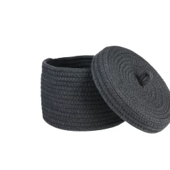 New Depot Aufbewahrungskorb Rope Mit Deckel