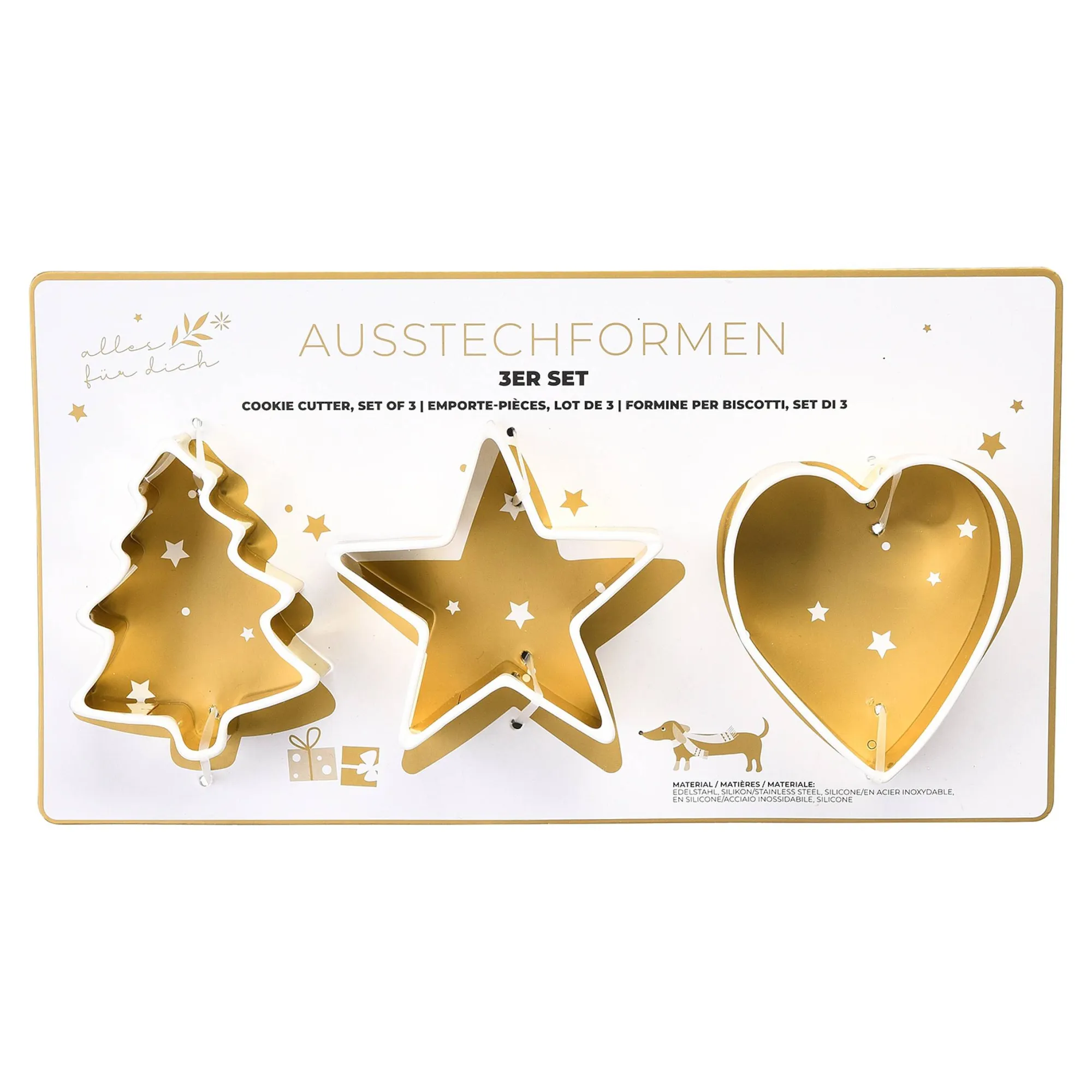 Ausstechform-Set^Depot Outlet