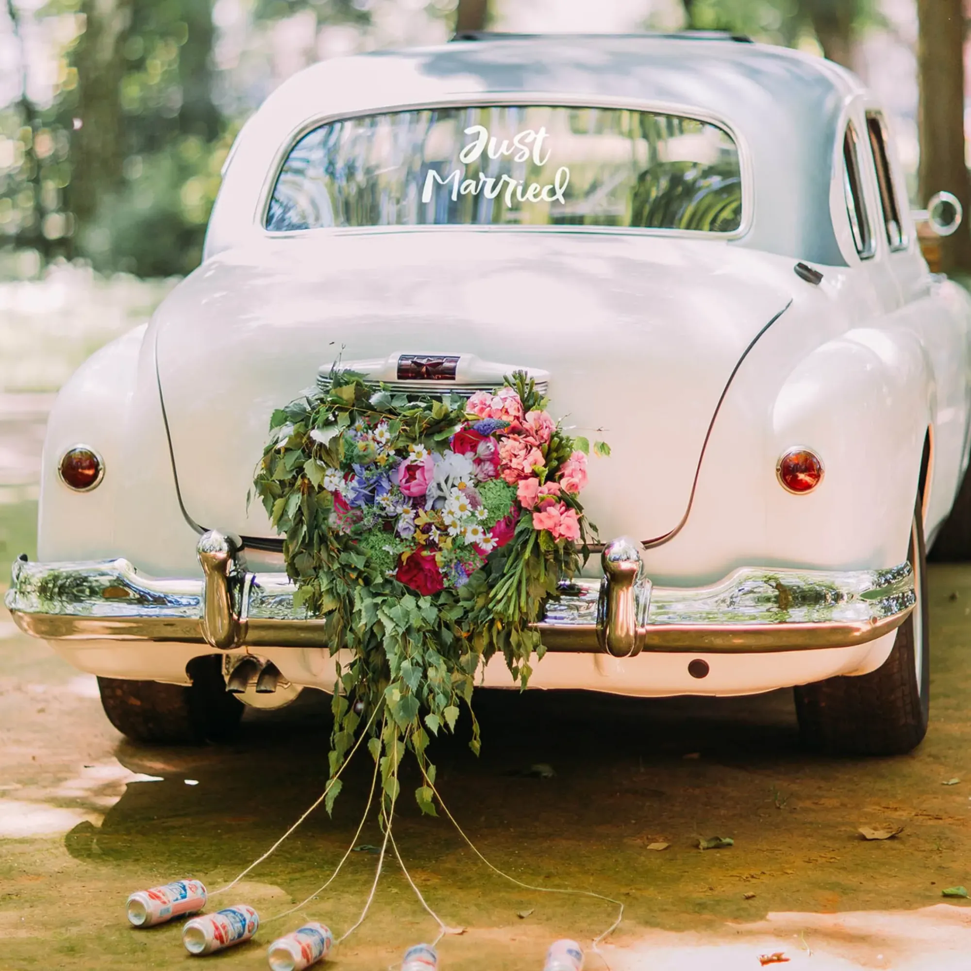 Clearance Depot Autosticker Just Married