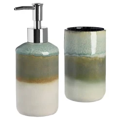 Bad-Utensilien-Set Two Tone^Depot Cheap