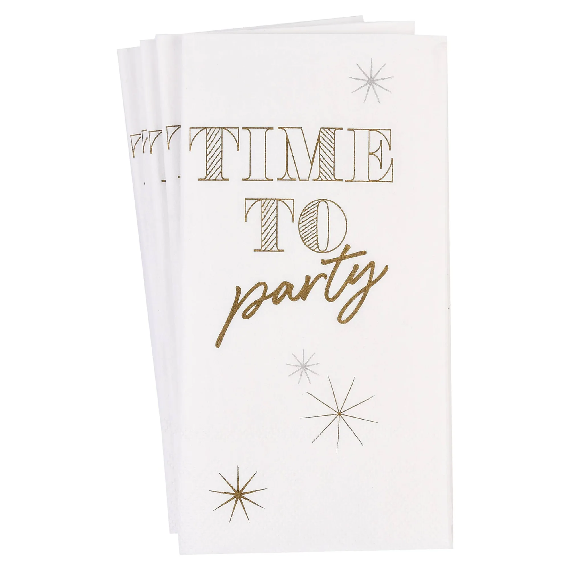 Bistroservietten Time To Party^Depot New
