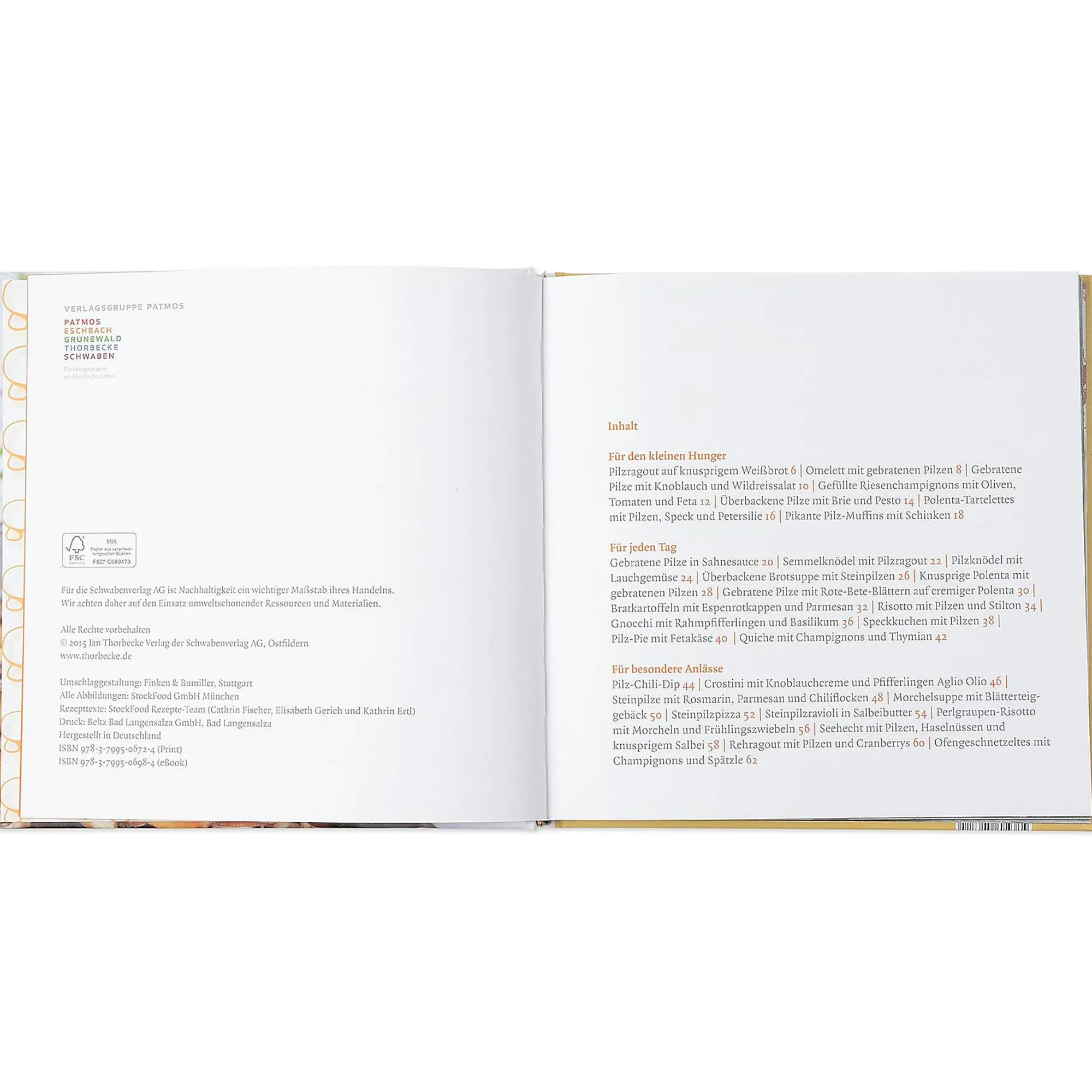 Buch Kostliche Pilzzeit^Depot Outlet