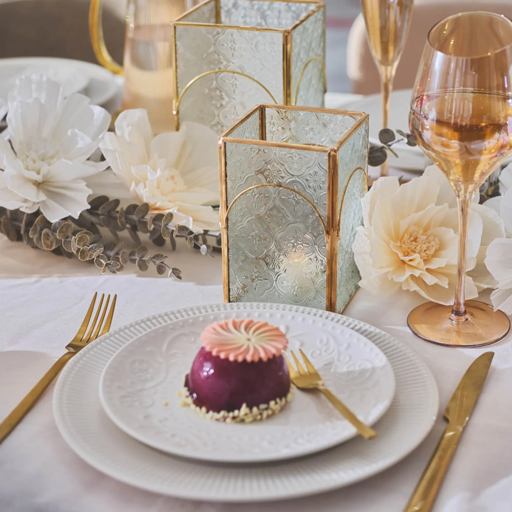 Sale Depot Crepepapierblumen-Set