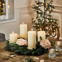 Deko-Adventskranz-Set Classic Christmas^Depot Cheap
