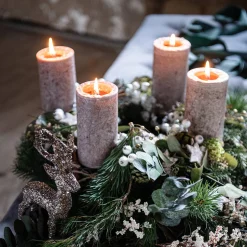 Deko-Adventskranz-Set Classic Christmas^Depot Cheap