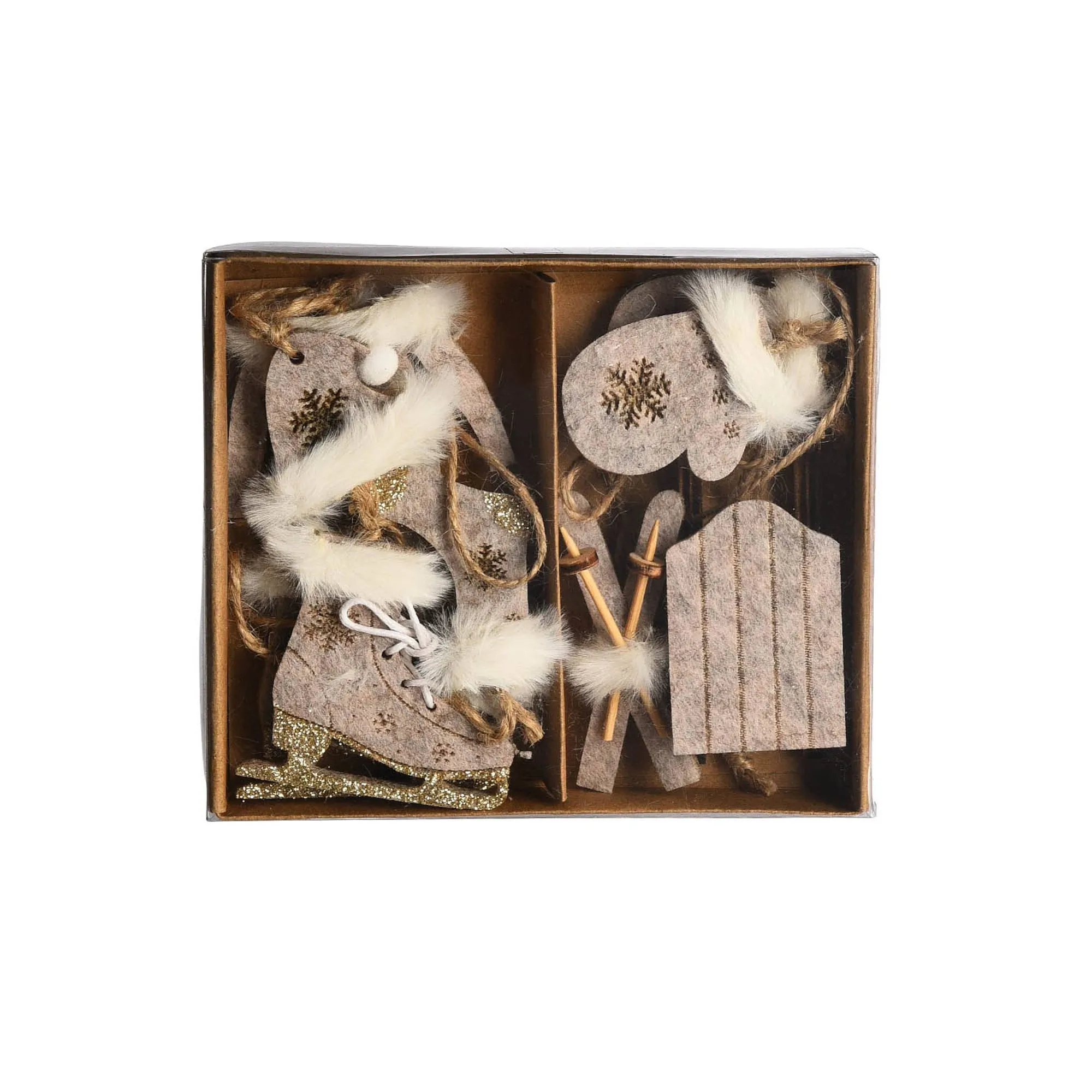 Deko-Anhänger-Set Filzfiguren^Depot Best