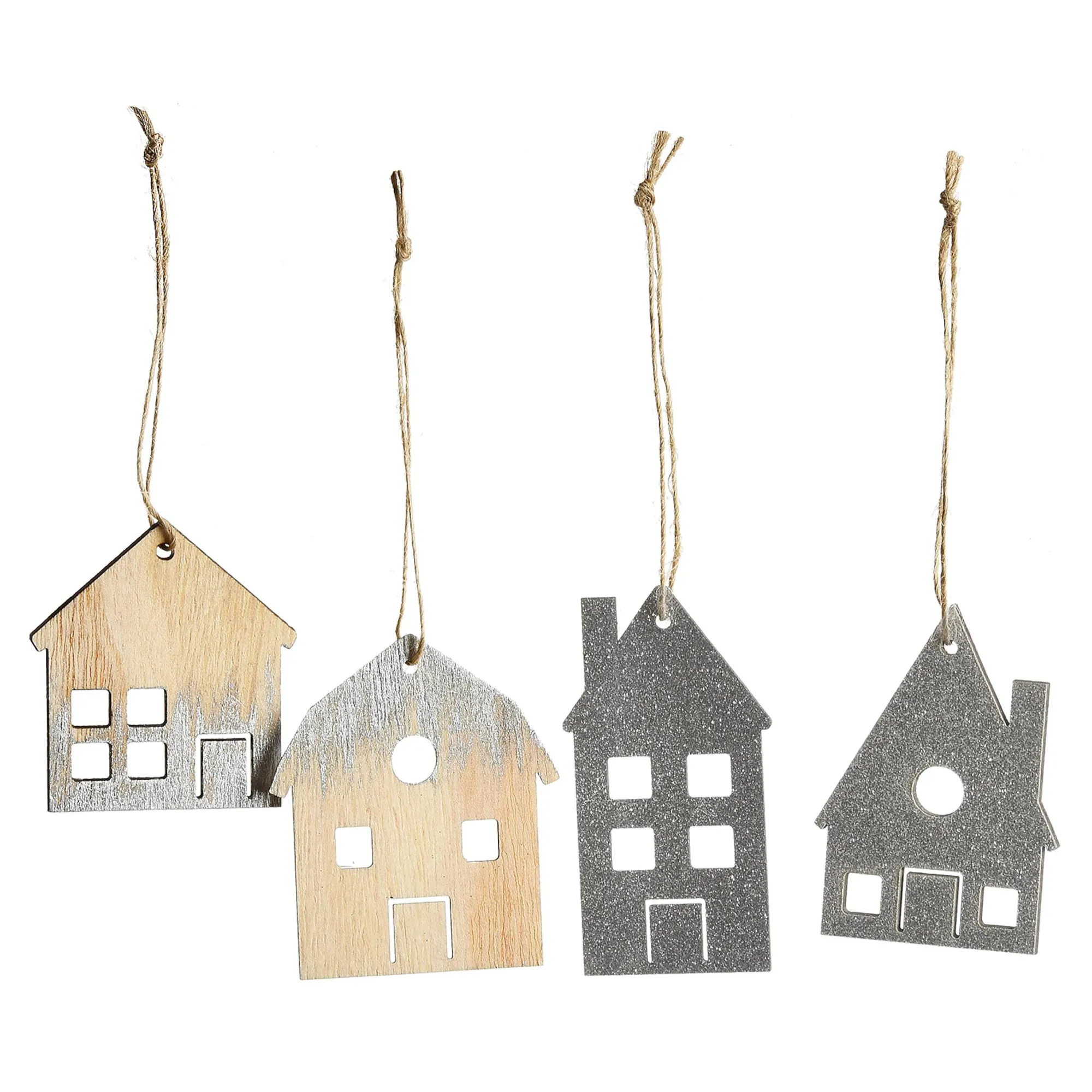 Deko-Anhänger-Set Houses^Depot Discount