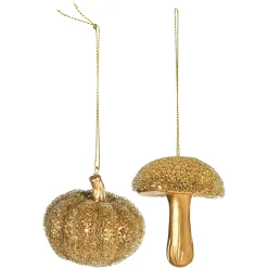 Flash Sale Depot Deko-Anhänger-Set Kurbis & Pilz