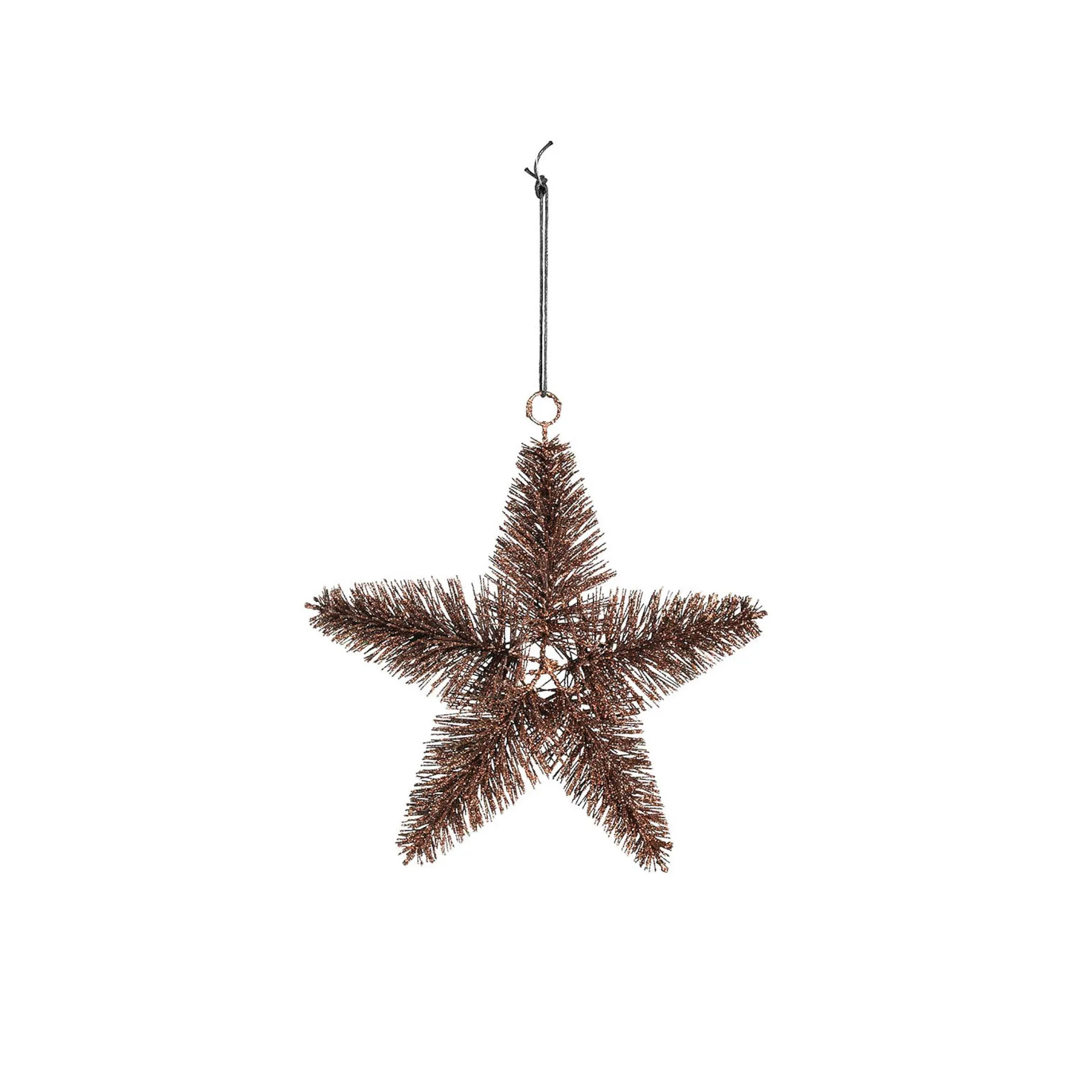 Deko-Anhänger Stern Glimmer^Depot Clearance