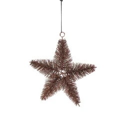 Deko-Anhänger Stern Glimmer^Depot Clearance
