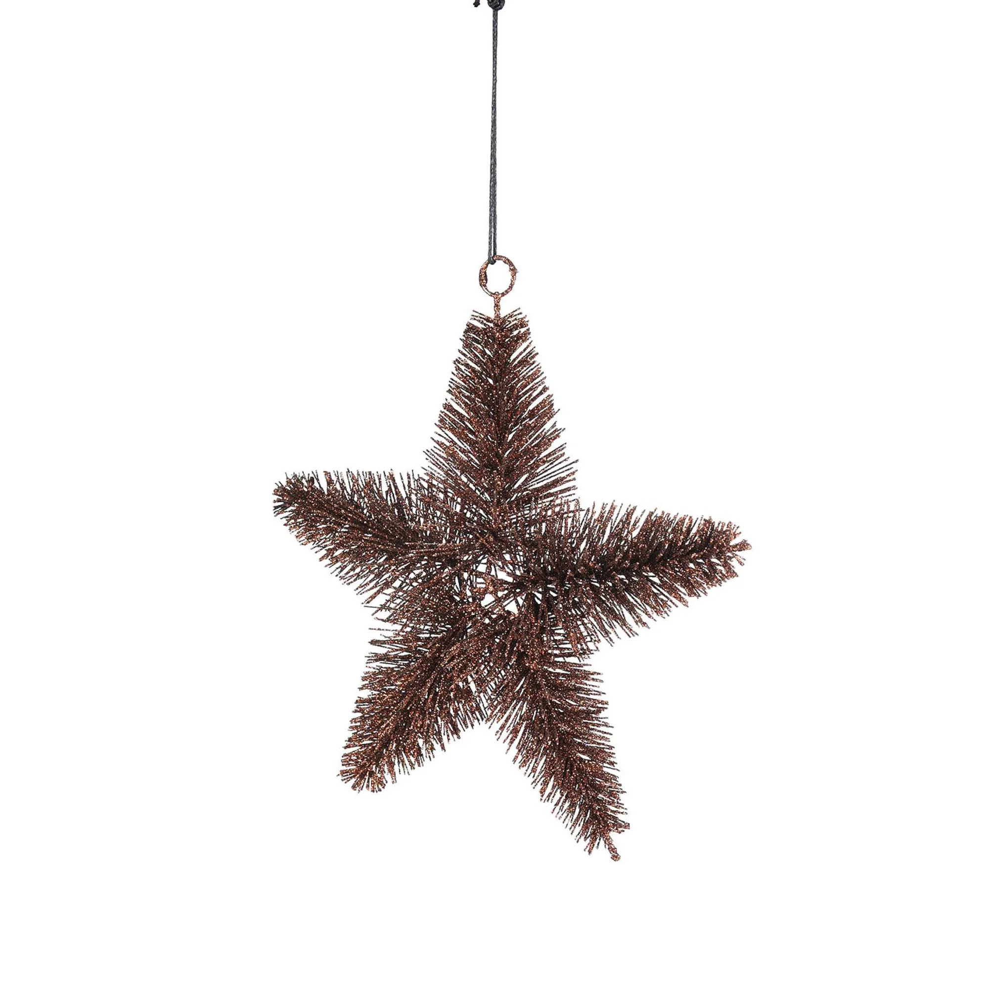 Deko-Anhänger Stern Glimmer^Depot Clearance