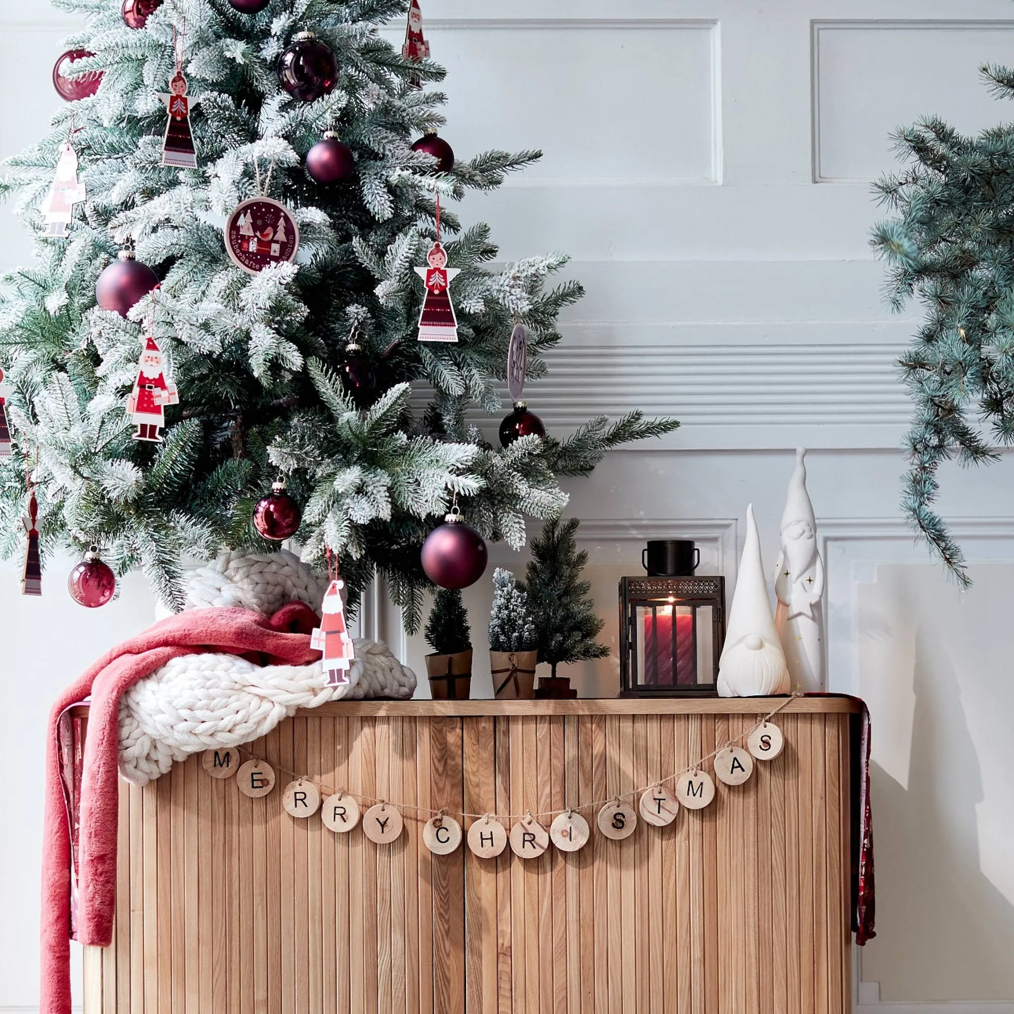 Deko-Holzgirlande Merry Christmas^Depot Hot