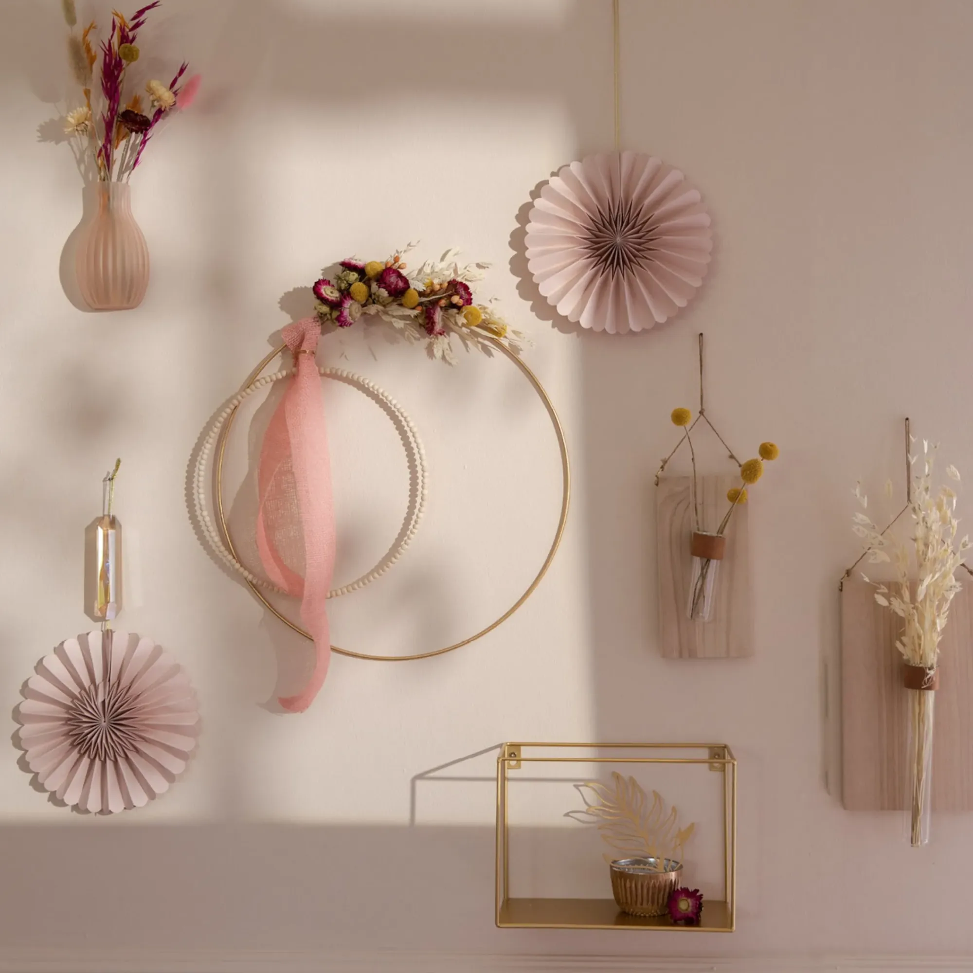 Store Depot Deko-Holzring Perlen
