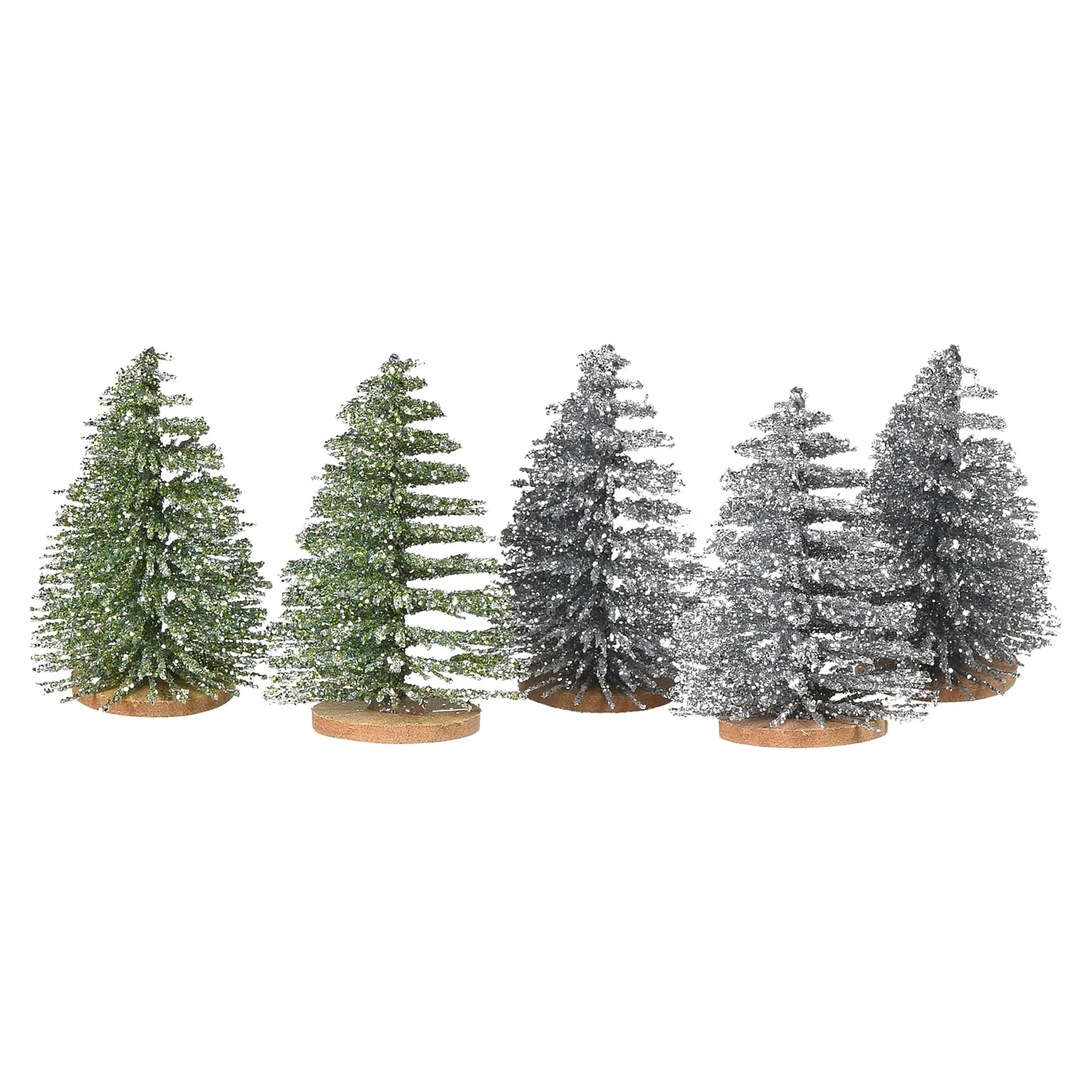 Deko-Objekt-Set Baum Glimmer^Depot Clearance