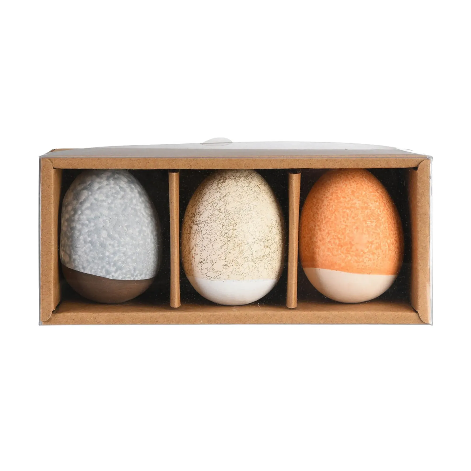 Shop Depot Deko-Objekt-Set Eier Aqua