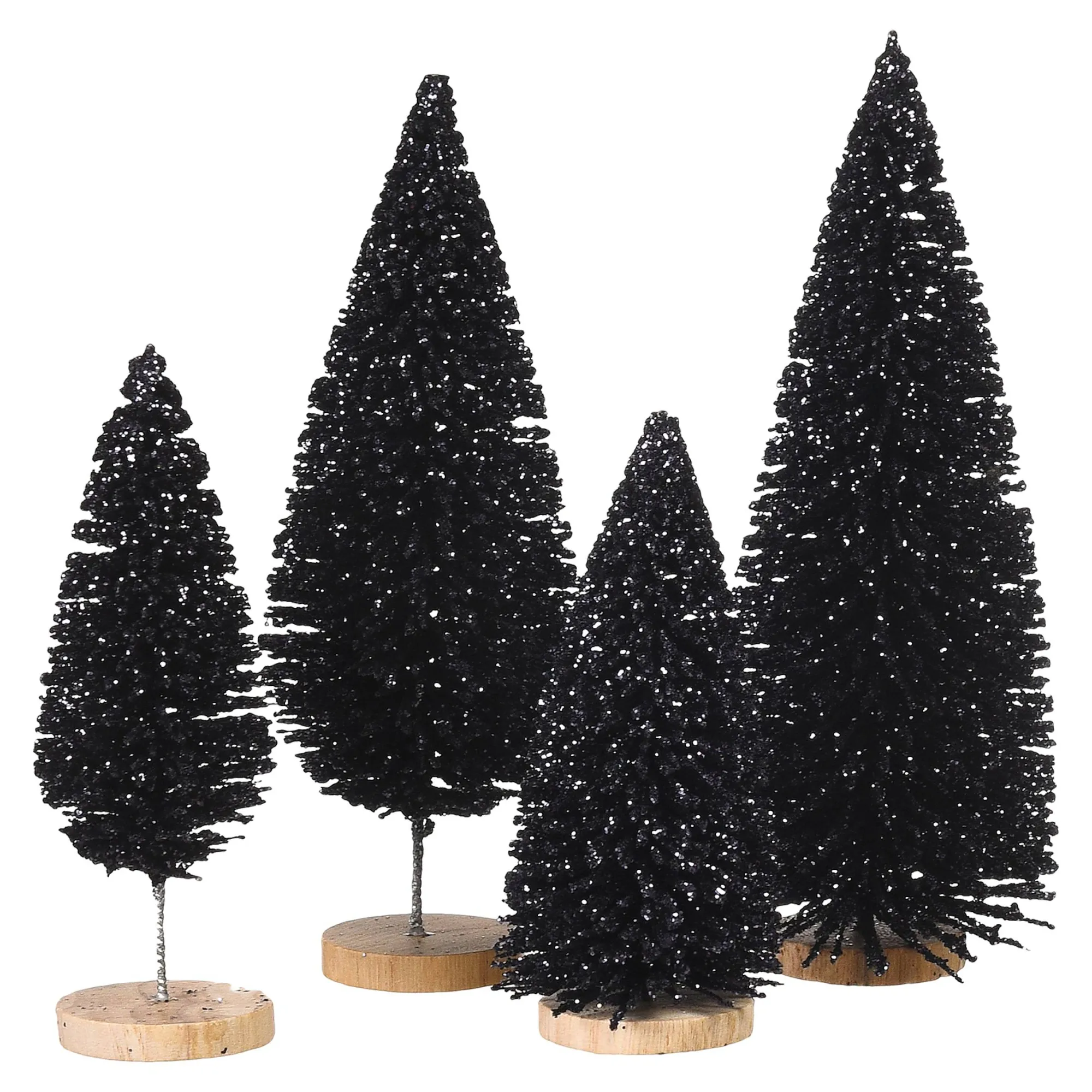Deko-Objekt-Set Glitzer-Baum^Depot Shop