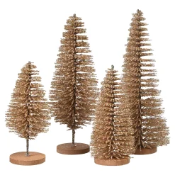 Deko-Objekt-Set Glitzer-Baum^Depot Flash Sale