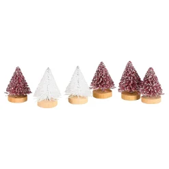 Deko-Objekt-Set Minibaum, Beglimmert^Depot Cheap