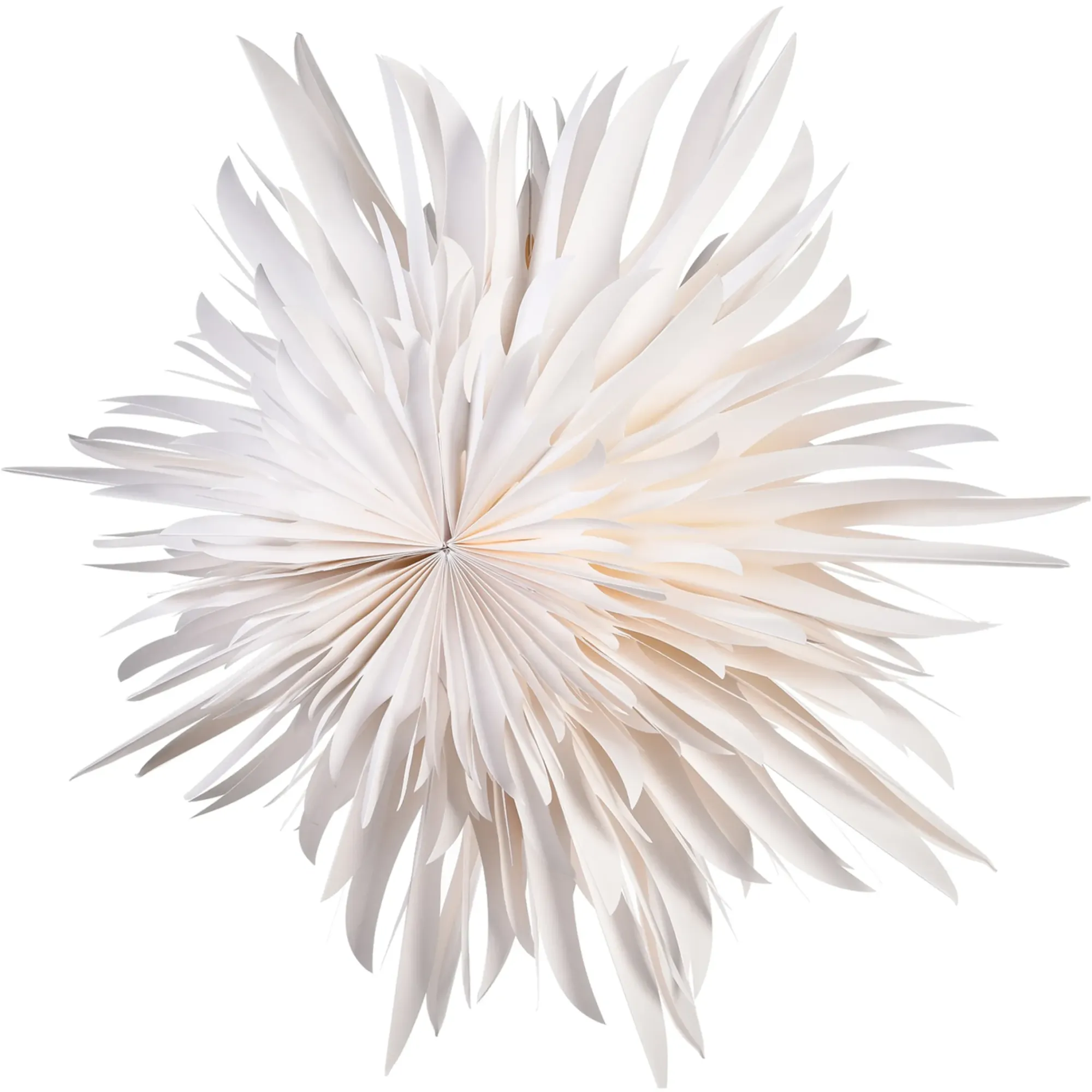 Clearance Depot Deko-Papier-Anhänger Schneeflocke