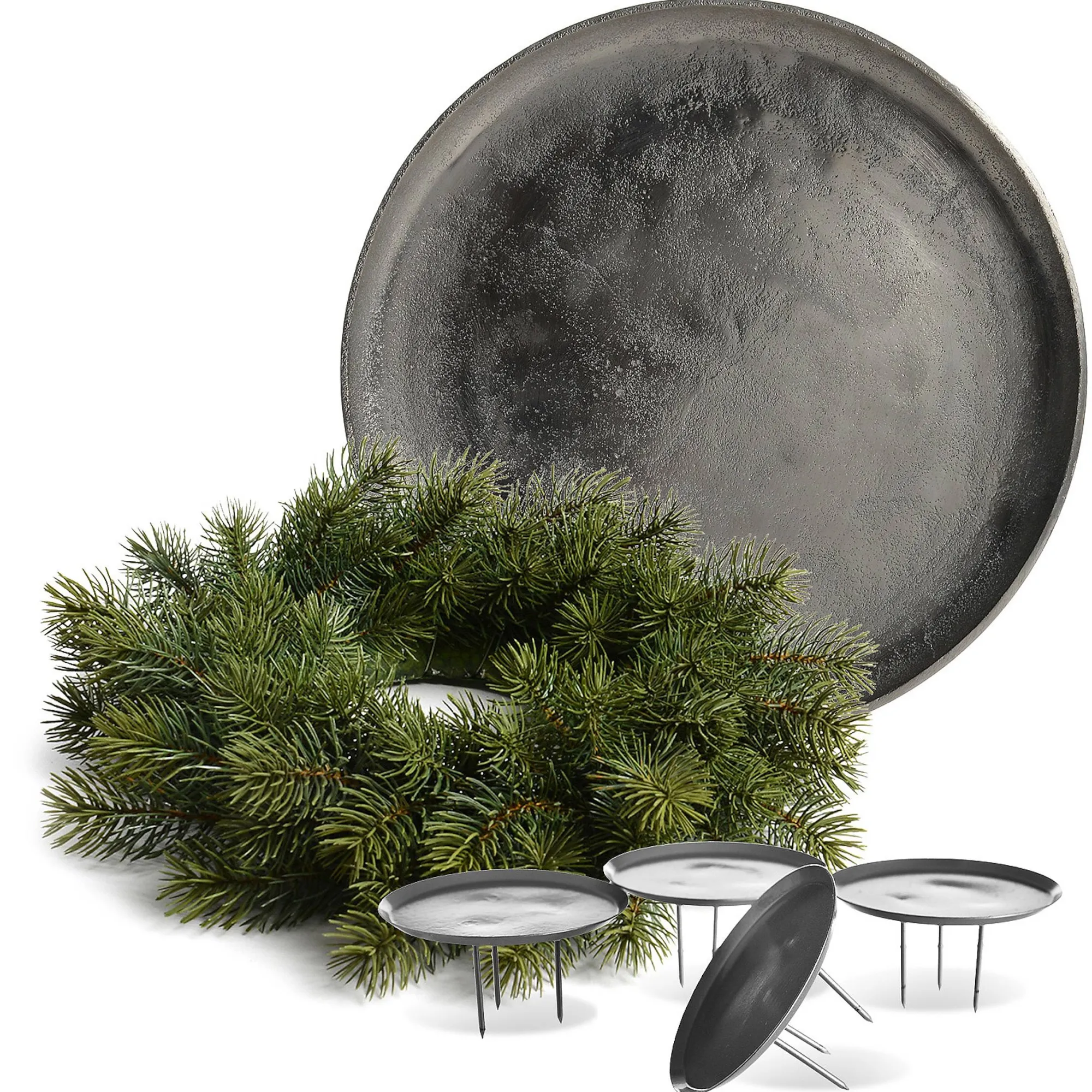 Deko-Set Adventskranz^Depot Discount
