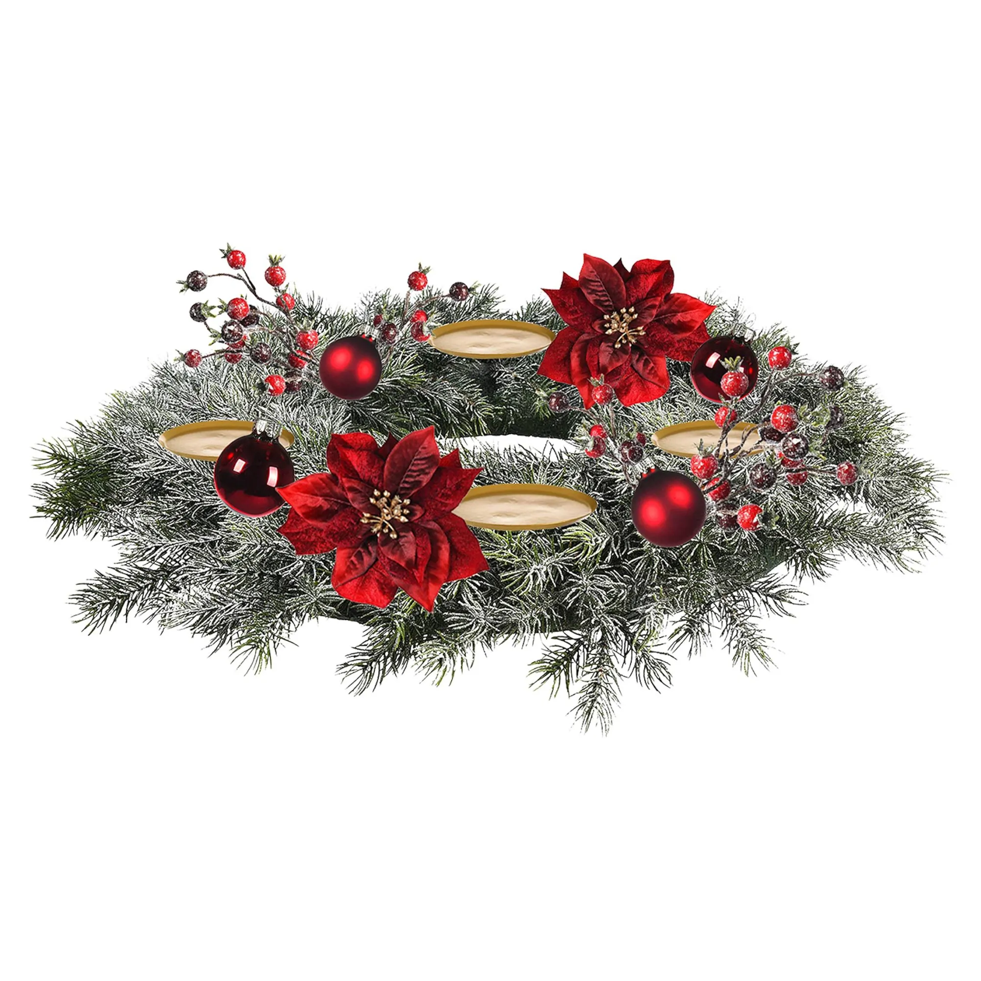 Deko-Set Adventskranz Christmas Frosty^Depot Discount