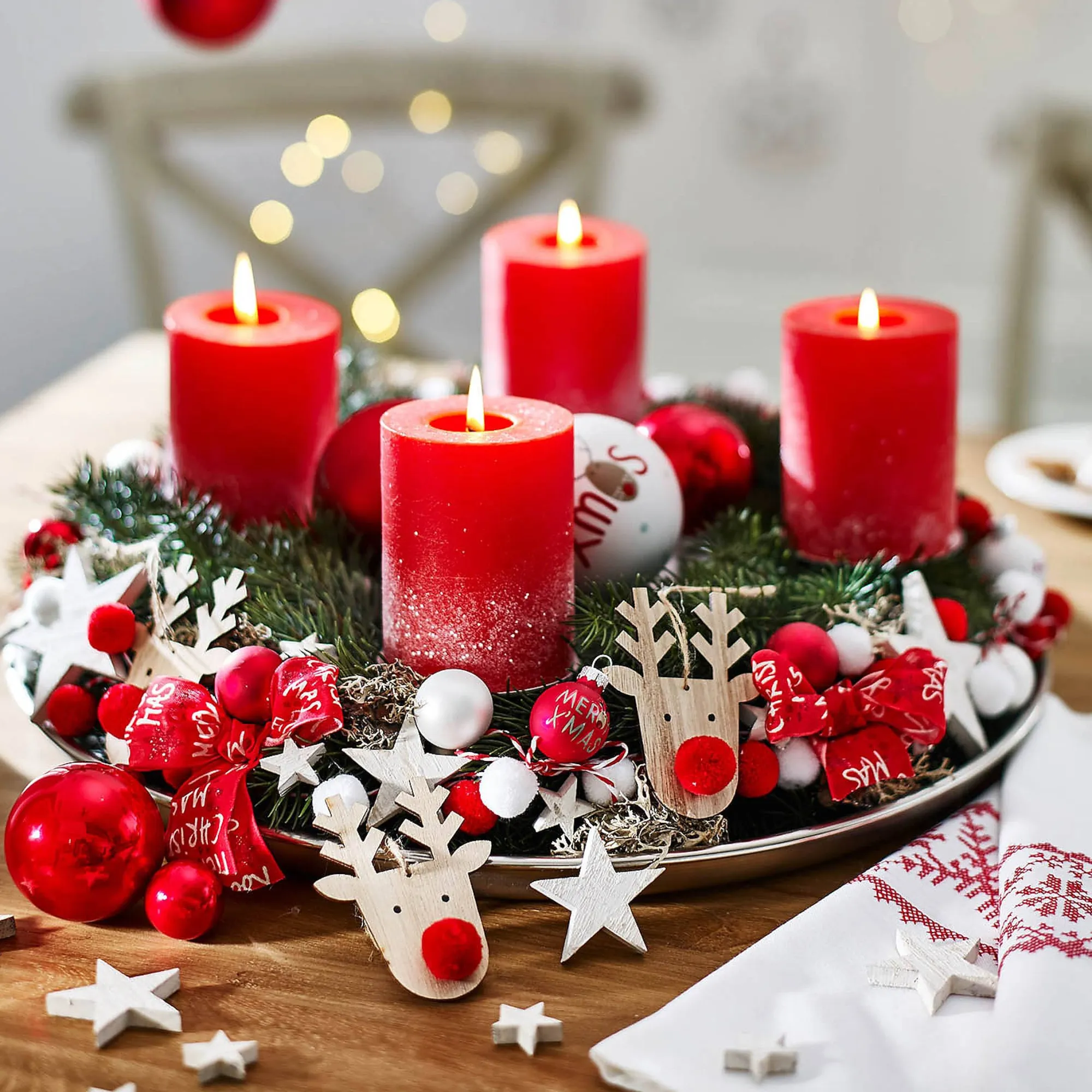 Deko-Set Adventskranz Classic^Depot Cheap