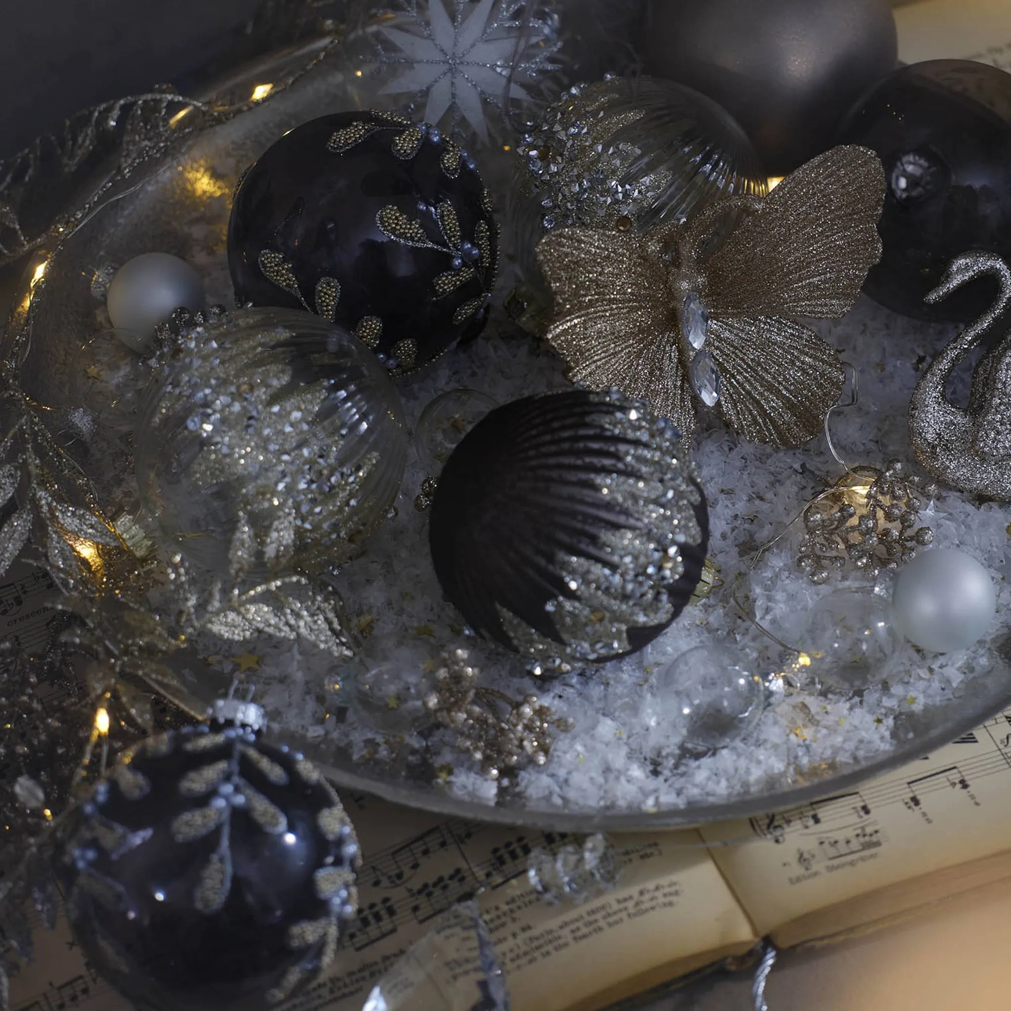 Deko-Set Weihnachts-Kerzenhalter Glam^Depot Clearance