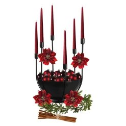 Deko-Set Weihnachts-Kerzenhalter Traditionell^Depot Discount