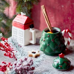 Deko-Set Weihnachts-Kerzenhalter Rille^Depot Cheap