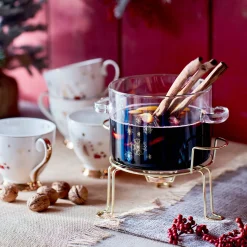 Deko-Set Weihnachts-Kerzenhalter Rille^Depot Cheap