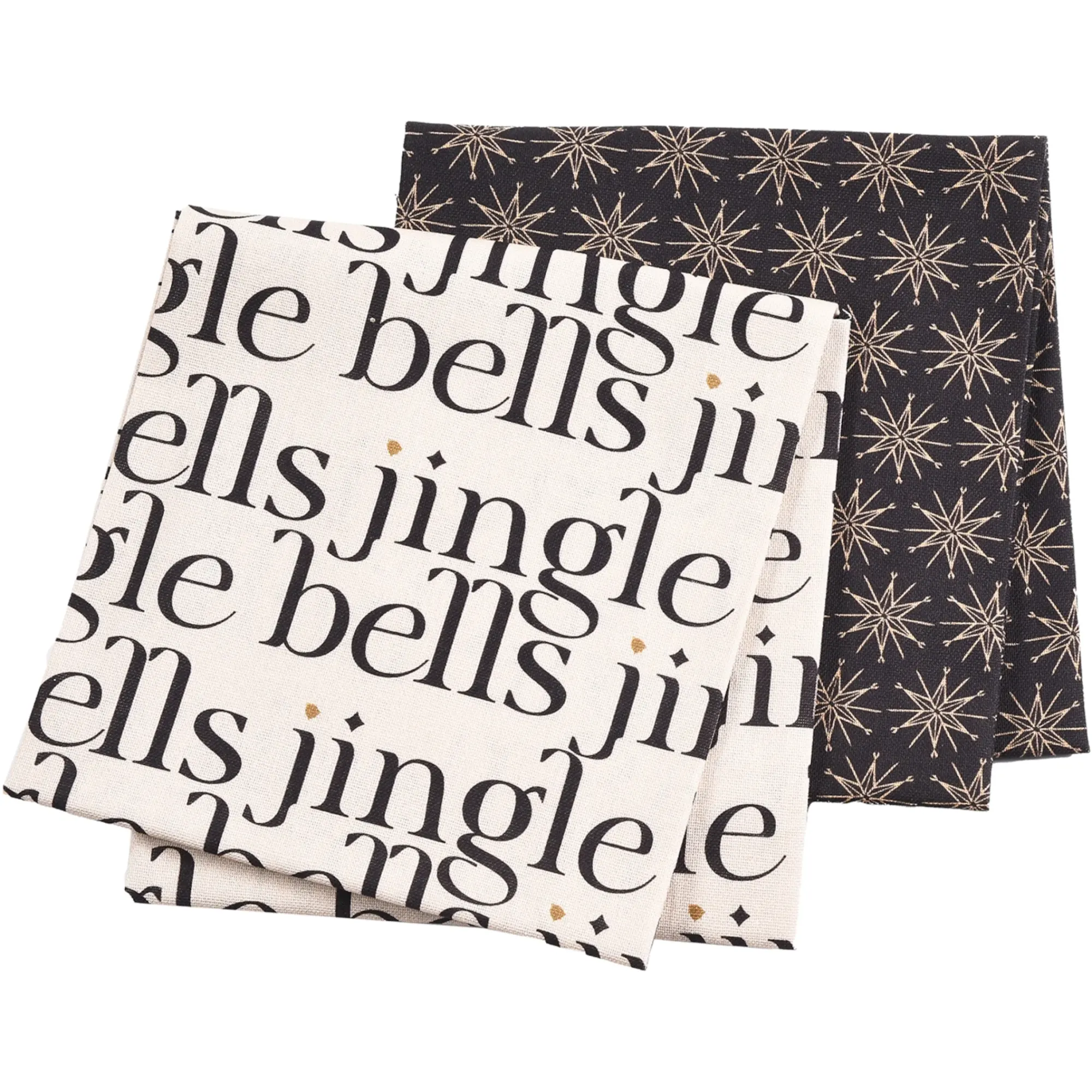 Discount Depot Dekostoff Jingle Bells