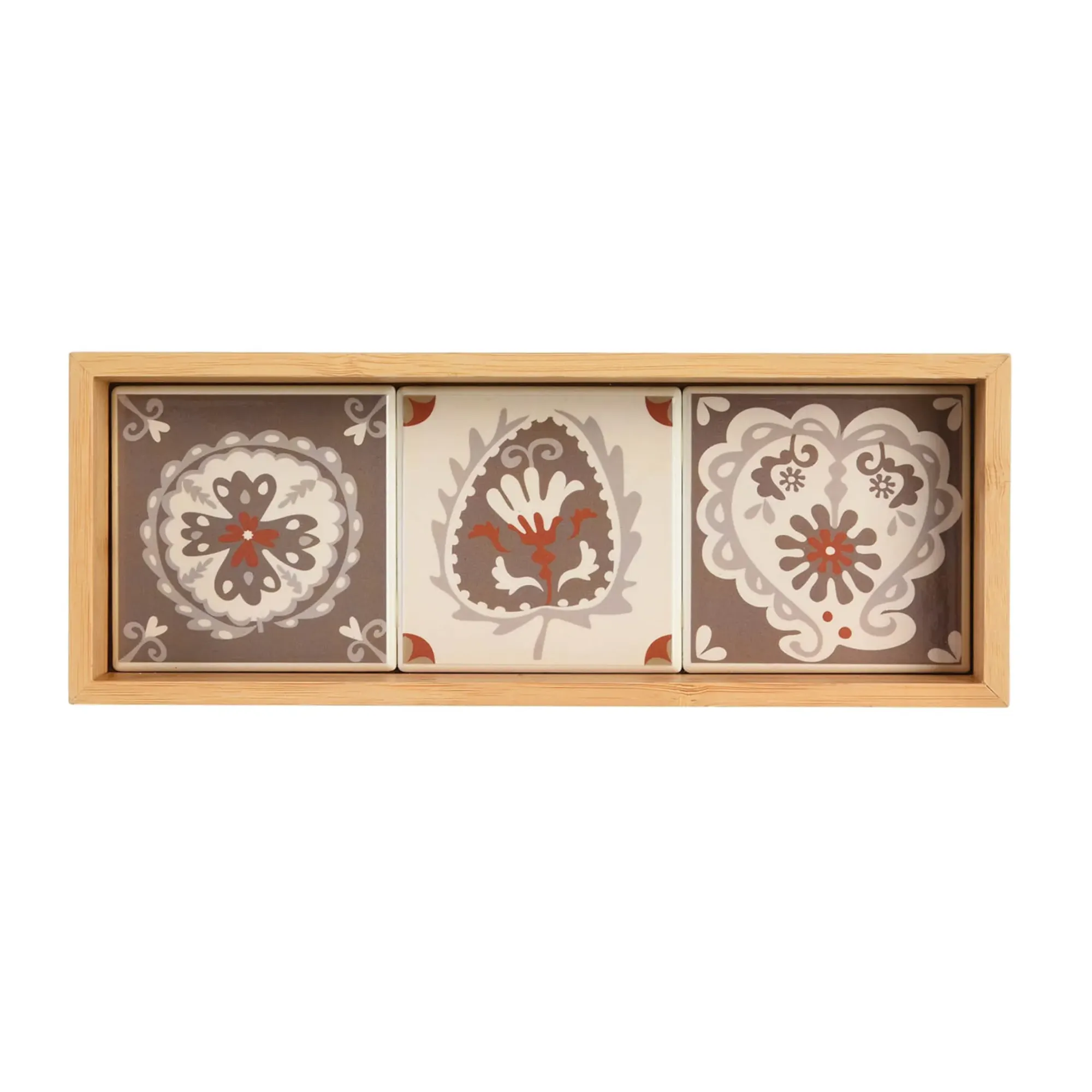 Fashion Depot Deko-Tablett Tiles