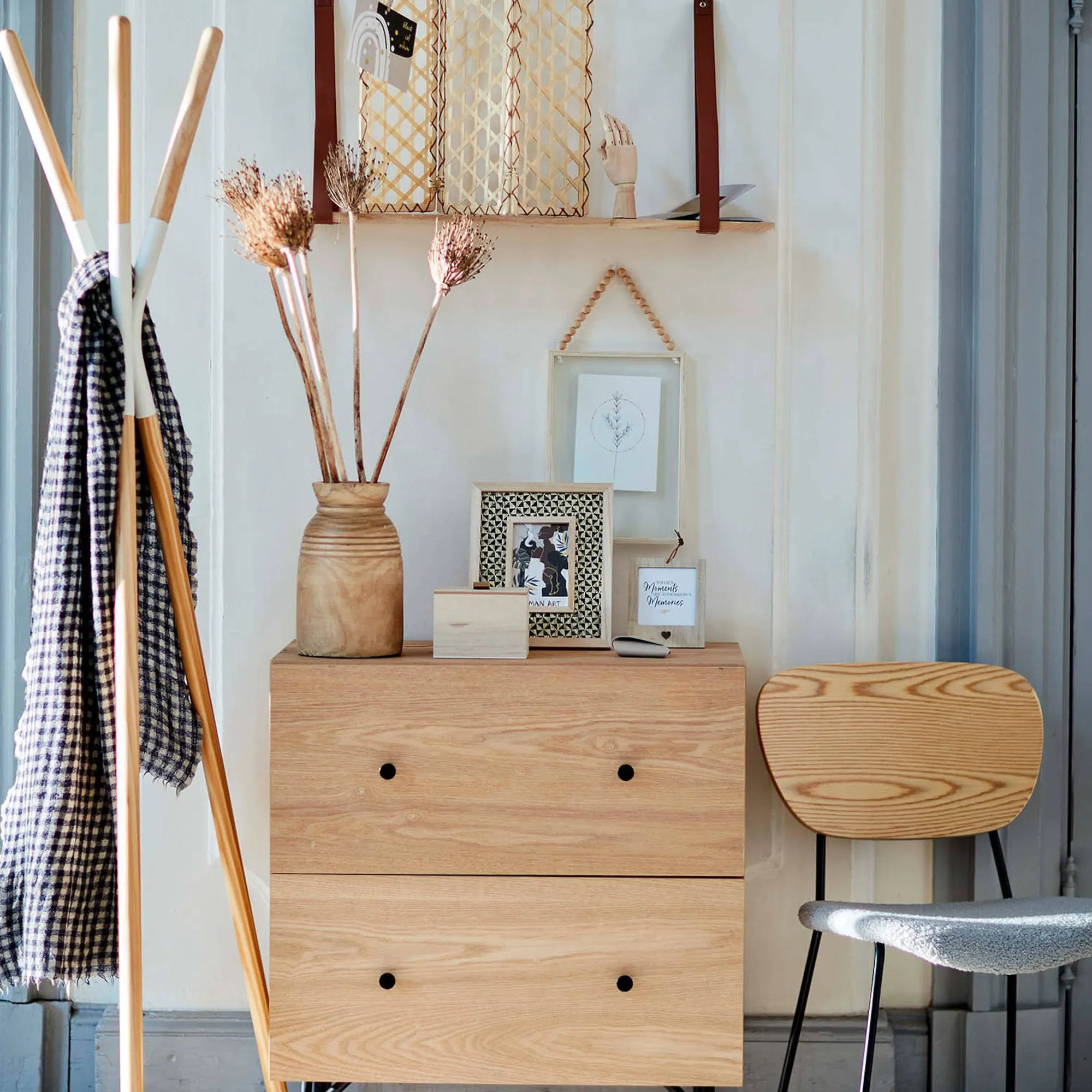 Deko-Vasen-Set Rillen^Depot Clearance