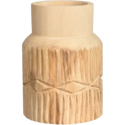Cheap Depot Deko-Vase Rillen