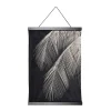 Hot Depot Deko-Wandbehang Glitter Leaves