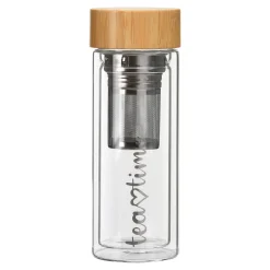 Doppelwand-Isolierflasche Tea Time^Depot Hot