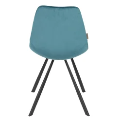 Cheap Depot Dutchbone Samt-Stuhl Franky
