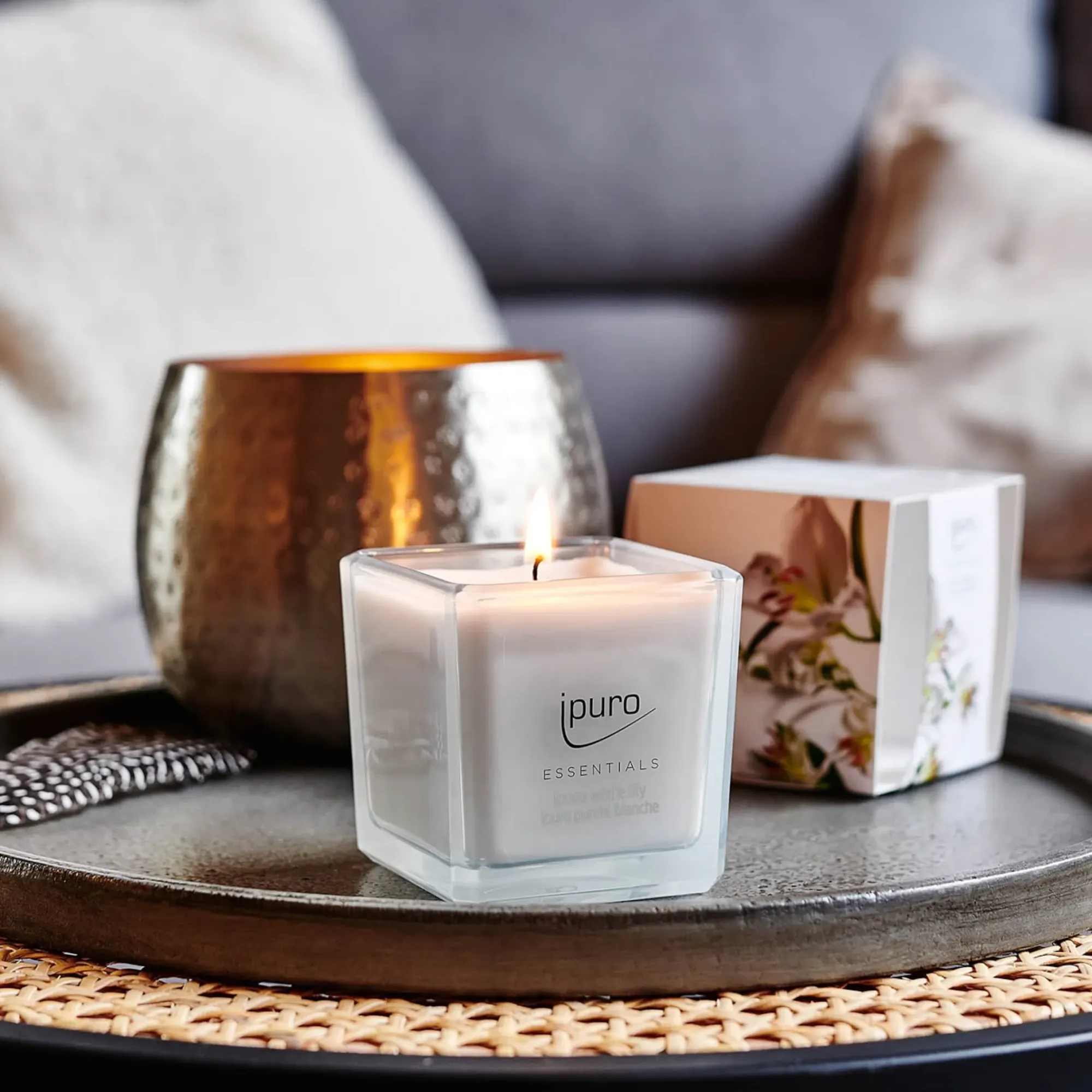 Store Depot Essentials Duftkerze White Lily
