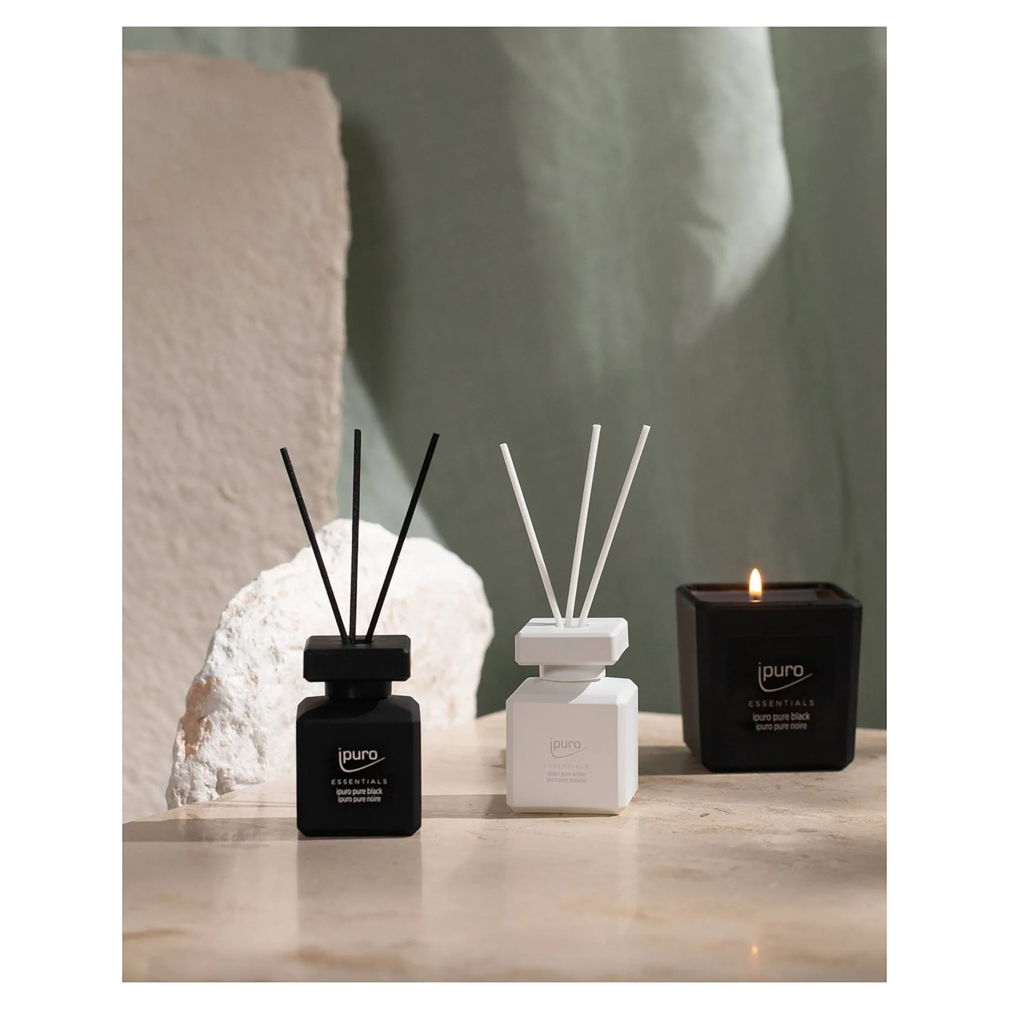 Essentials Raumduft-Set Pure Black & White^Depot Cheap