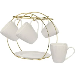 Outlet Depot Etagere- & Geschirr-Set Relief