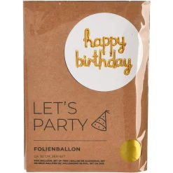 Outlet Depot Folienballon-Set Birthday