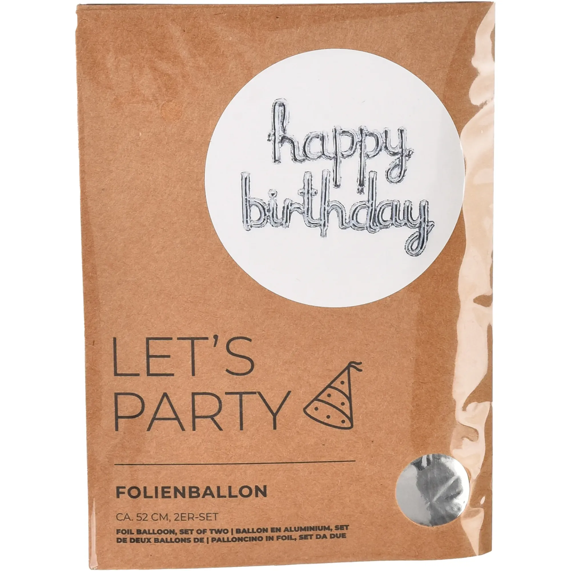 Best Sale Depot Folienballon-Set Birthday