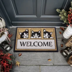 Discount Depot Fusmatte Welcome
