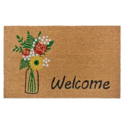 Fusmatte Welcome & Flowers^Depot Clearance