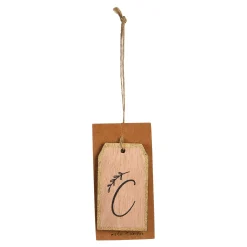 Geschenkanhänger Monogramm^Depot Clearance