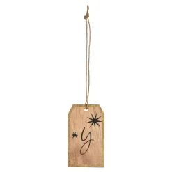 Geschenkanhänger Monogramm^Depot Hot