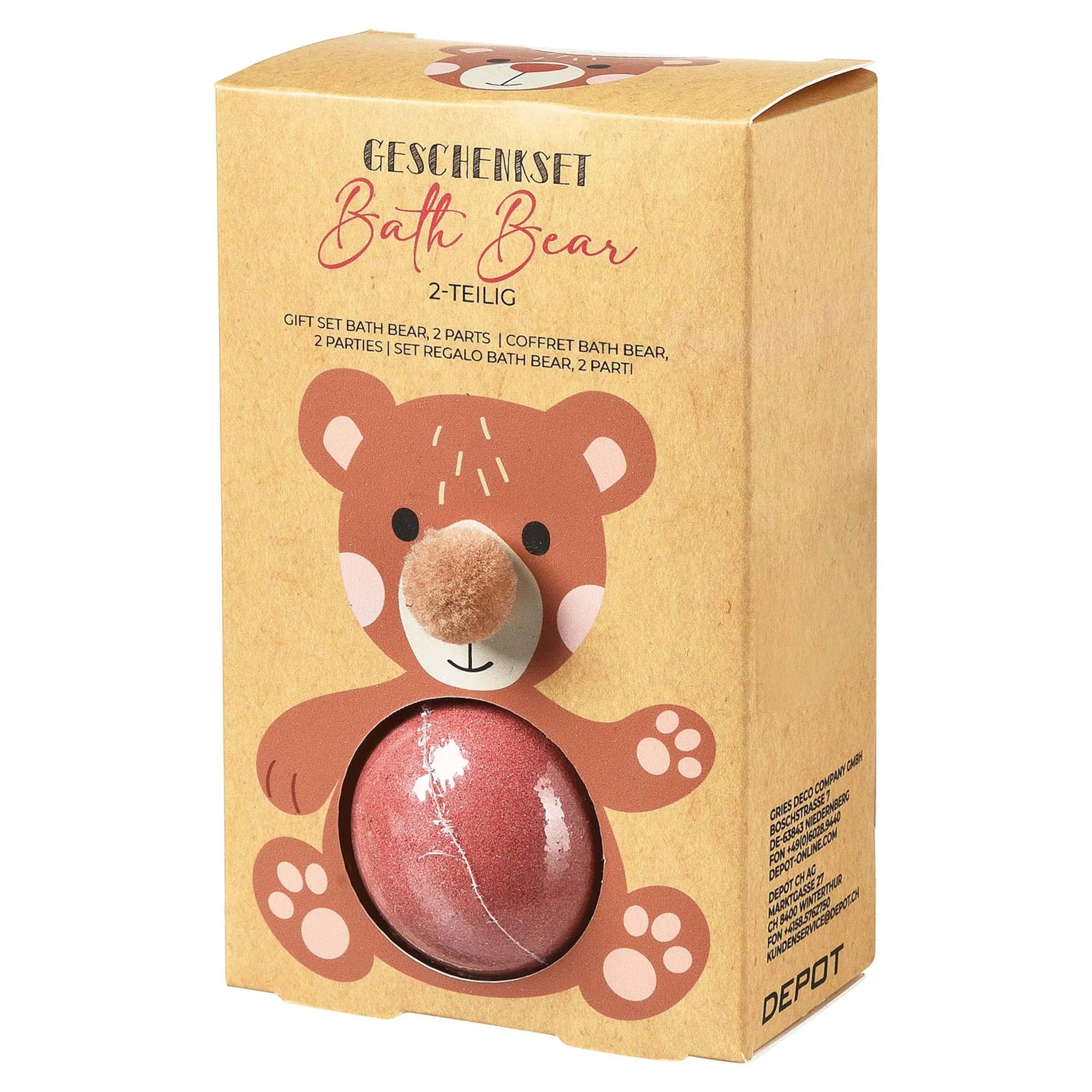 Geschenk-Set Bath Bear^Depot Clearance