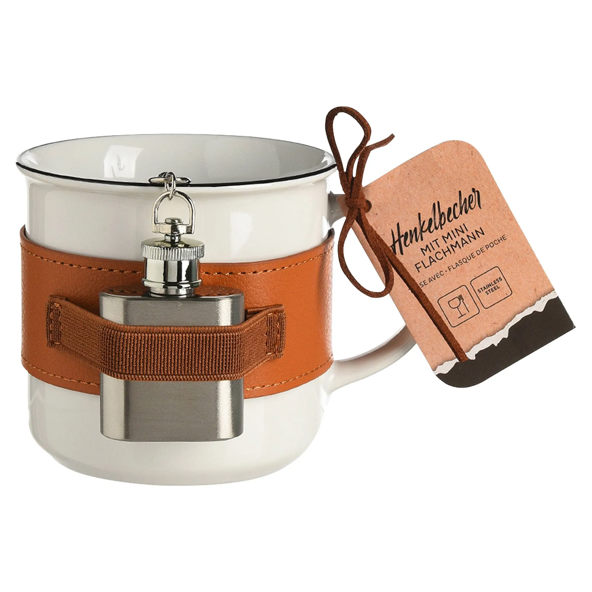 Geschenk-Set Tasse Mit Miniflachmann^Depot Best Sale
